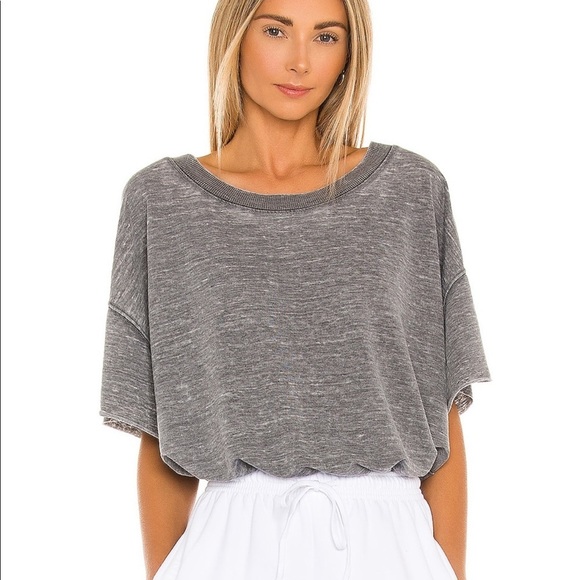 Free People Cozy Girl Bodysuit Washed Black Size M in washed black grey - Picture 1 of 11